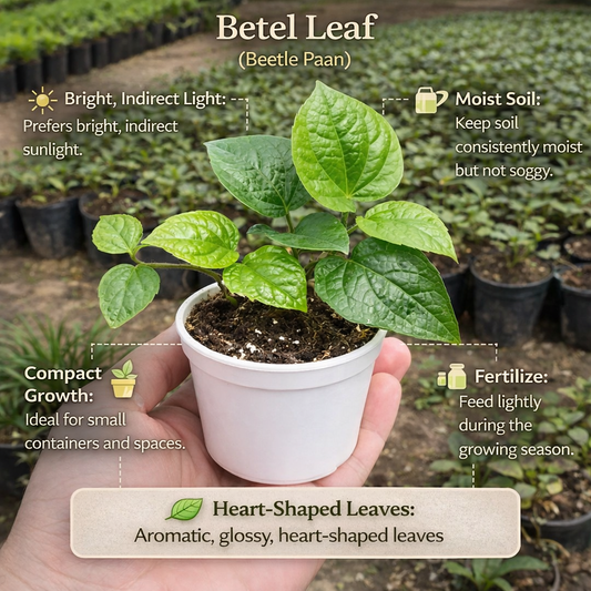 Betel Leaf (Beetle Paan)