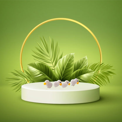 Bird Pin 1 Pair Miniature (M-207)