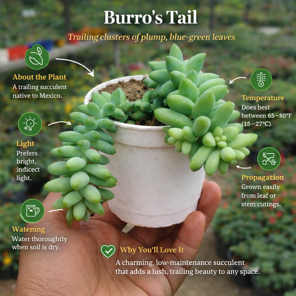 Air Purifying Plants Combo - Set of 7 Live Succulent Plants by Plant Orbit