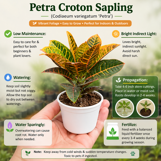 Petra Croton Sapling