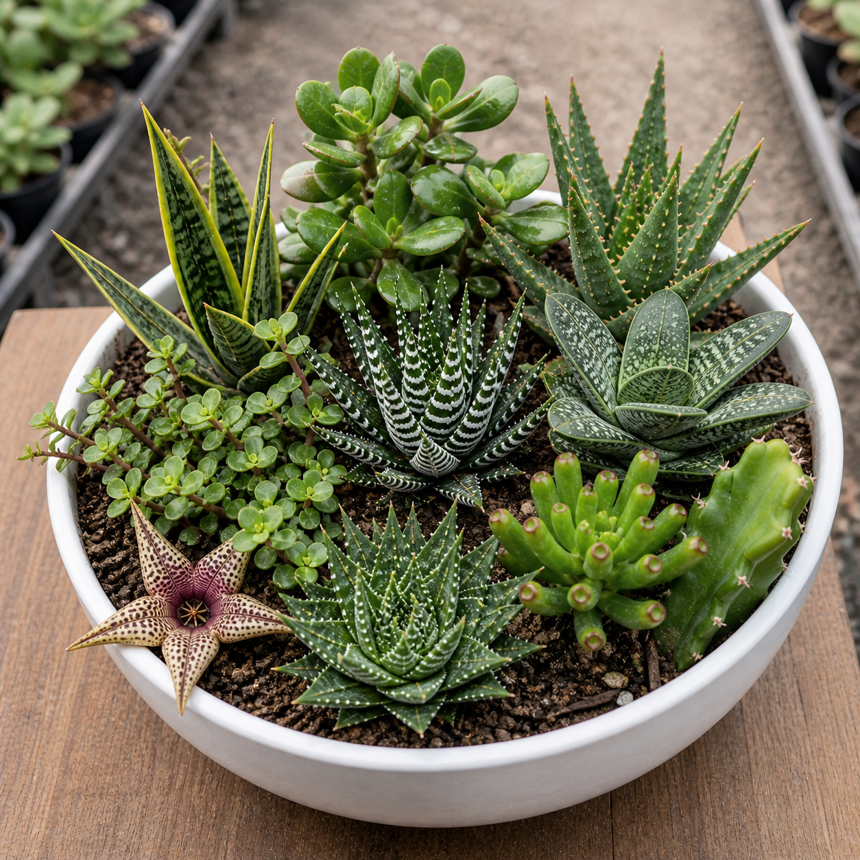 Summer Succulent Combo - Set of 10 plants from Plant Orbit