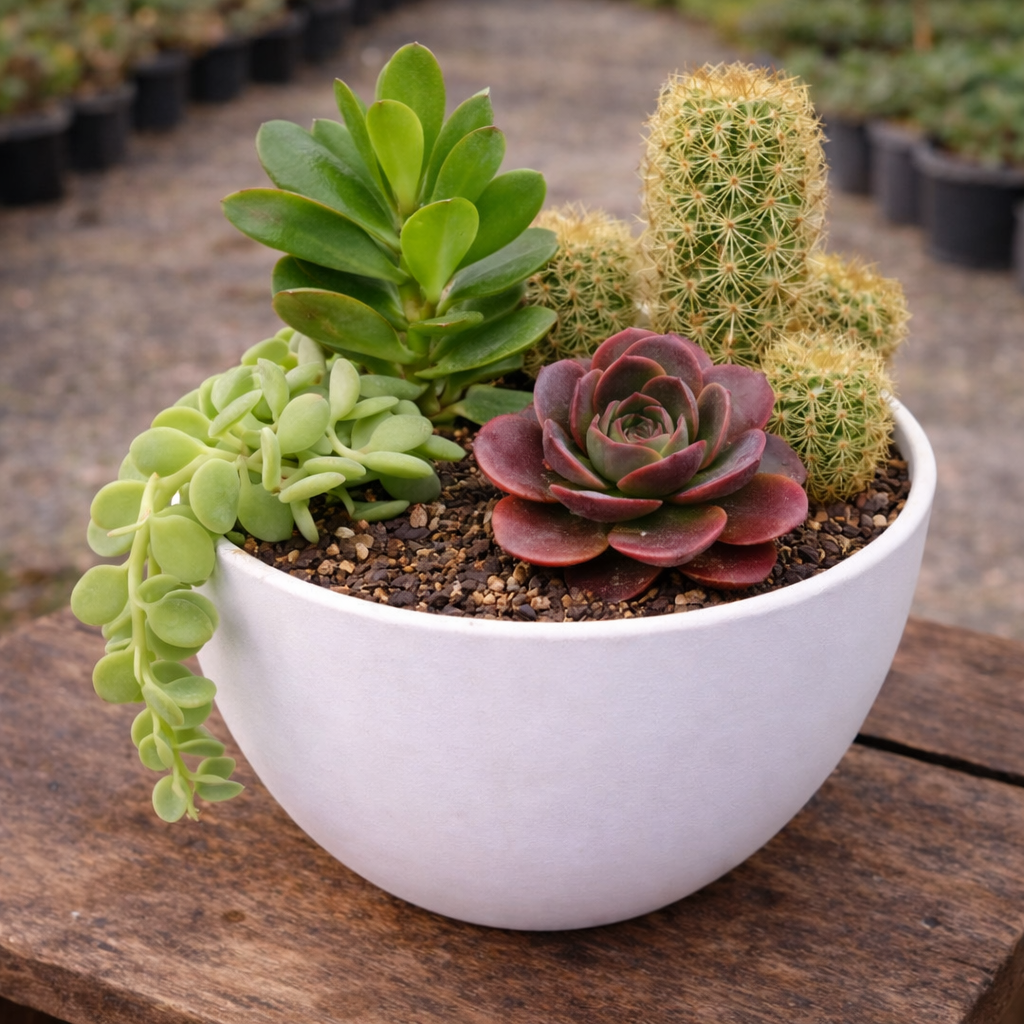 Combo D31 / Beginner-Friendly Mixed Succulent Set