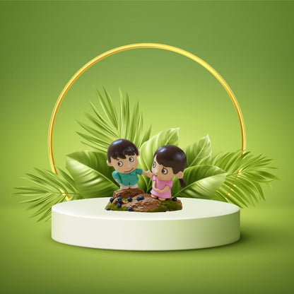 Cute Little Couple Pair Miniature (M-232)