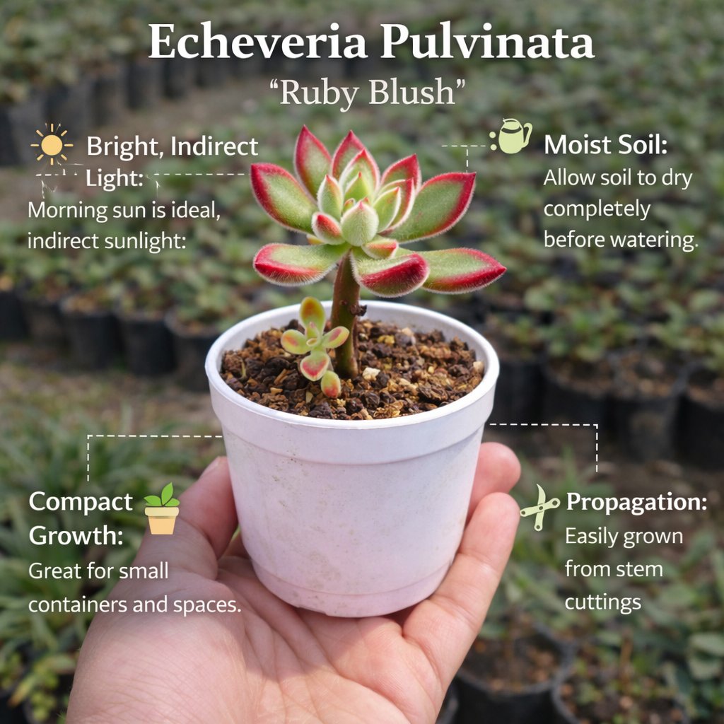 Succulent Combo A11 ( Bare-rooted )- Set of 5 Live Succulent Plants by Plant Orbit