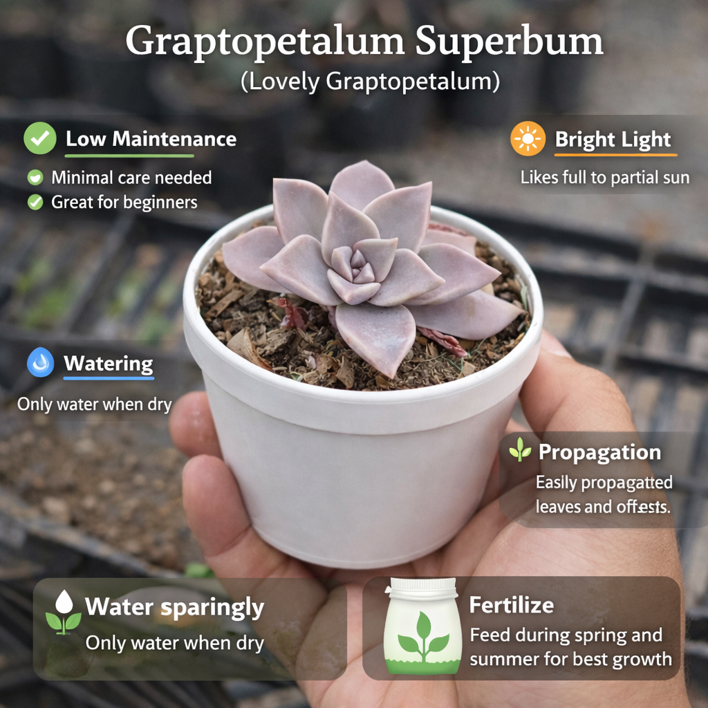 Succulent Elegance Gift Set Combo - Set of 6 Live Succulent Plants by Plant Orbit