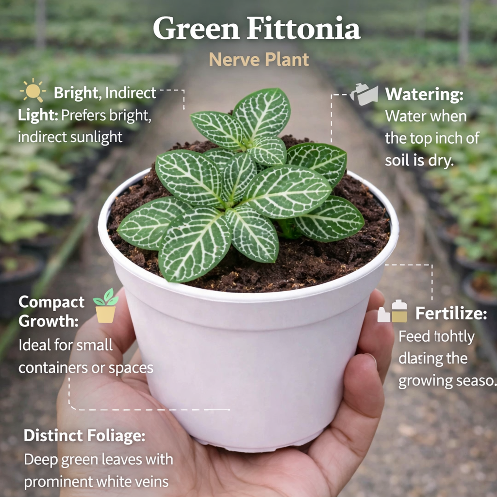 Green Fittonia