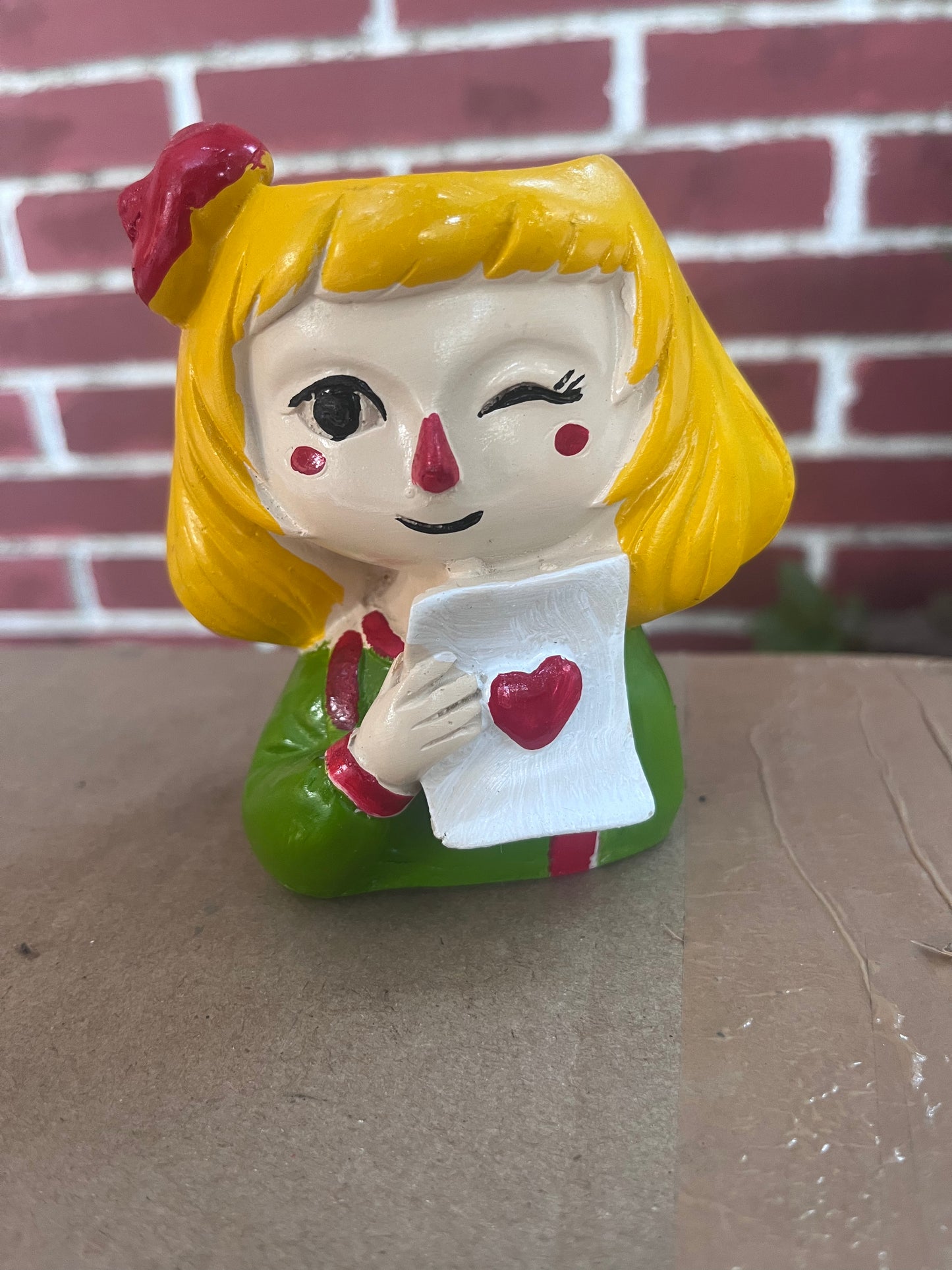 Heart Girl Planter