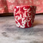 Red shade cup pot