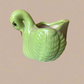 Duck green Ceramic planter