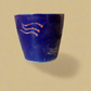 Square blue cup