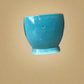 Sky blue cup pot