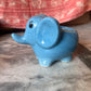 Elephant blue pot