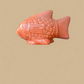 Red Fish Ceramic Miniature