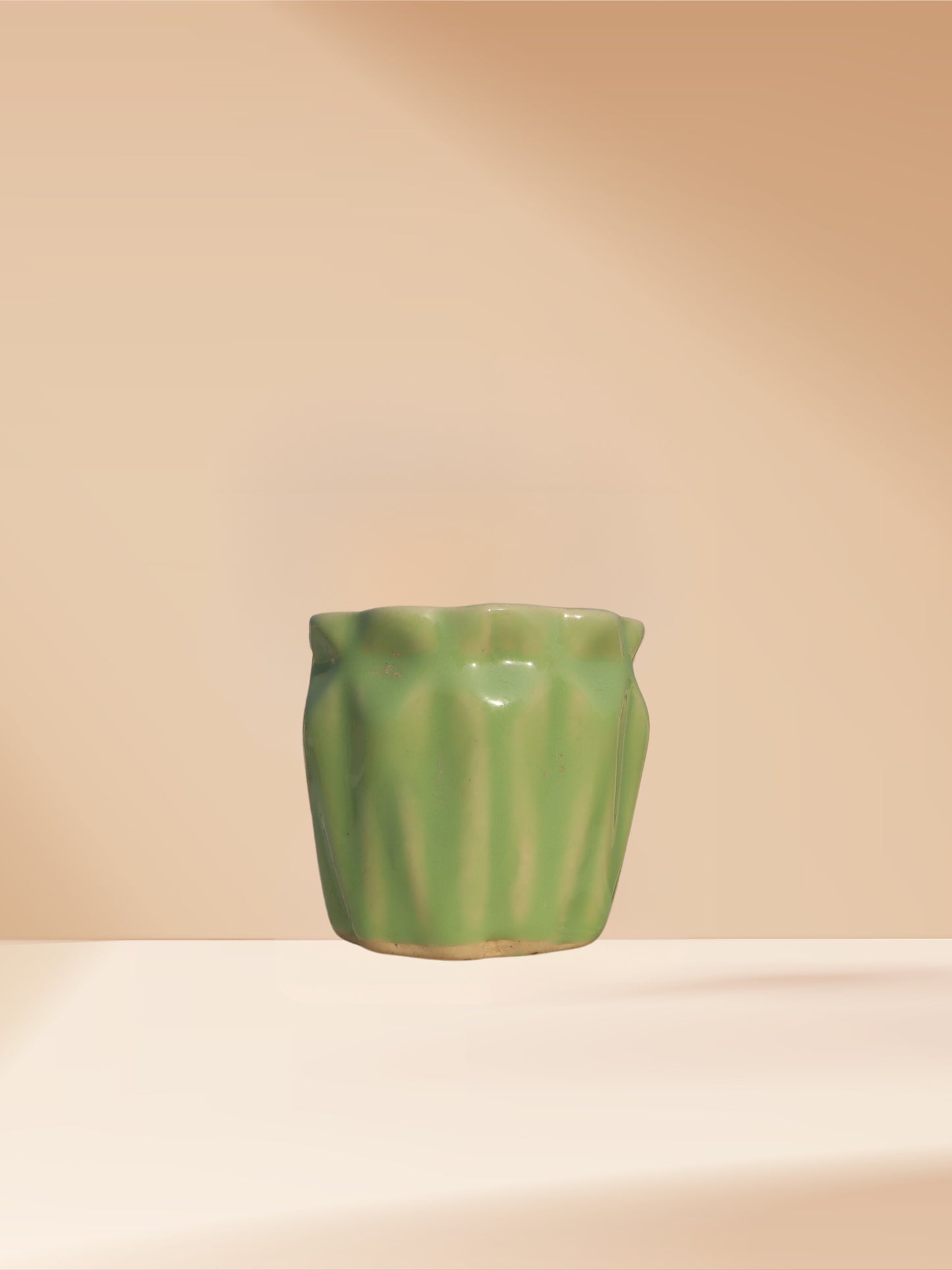 Light Green Flower Cup Pot