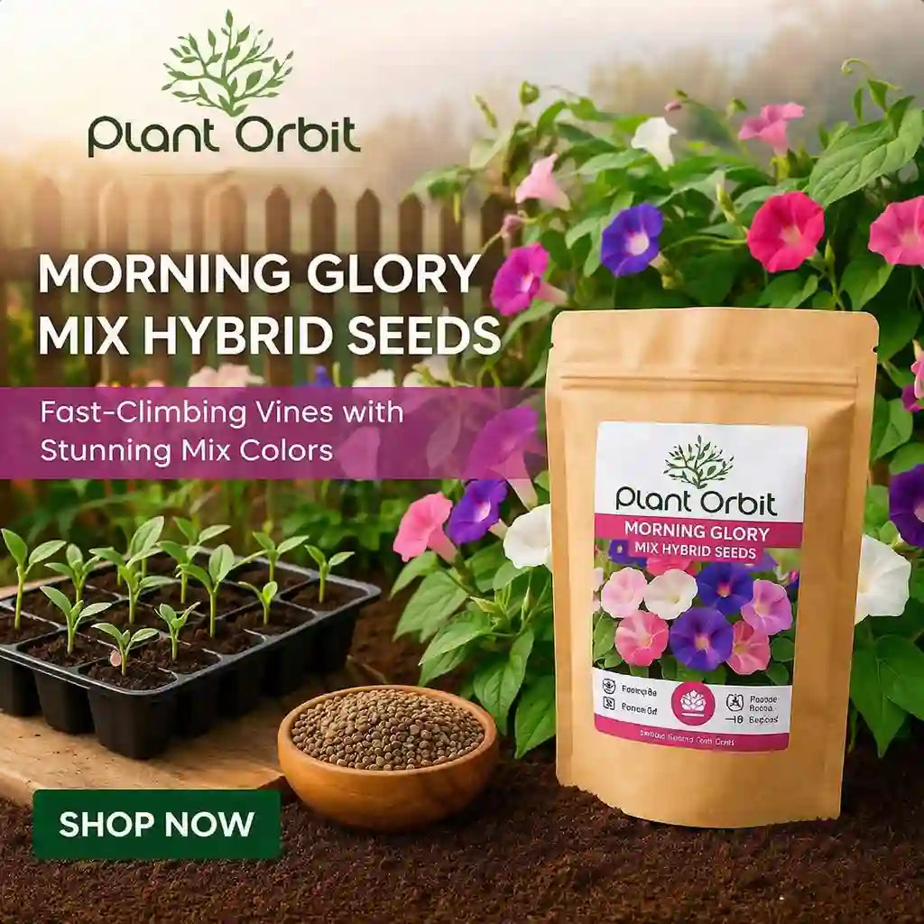 MORNING GLORY MIX HYBRID SEEDS (15-20 seeds)