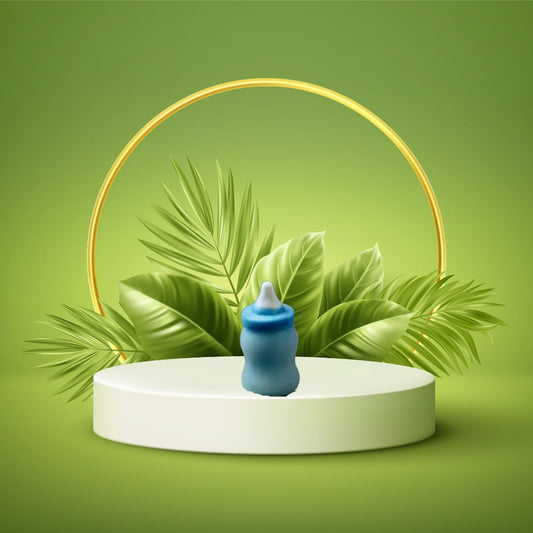 Mini Milk Bottle Miniature (M-210)