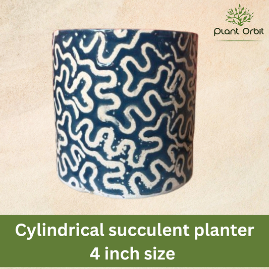 Cylindrical ceramic pots