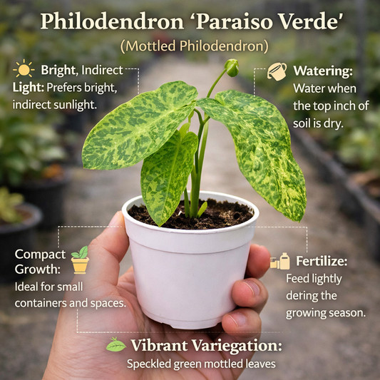 Philodendron 'Paraiso Verde'