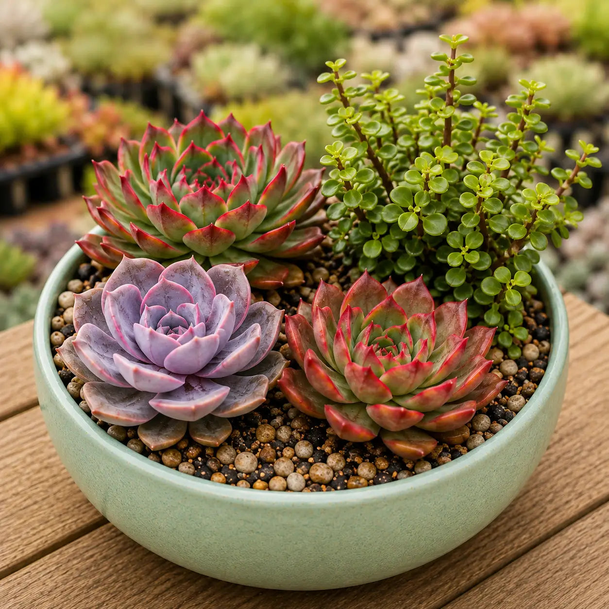Premium Elegant Succulent Combo (Pack of 4)