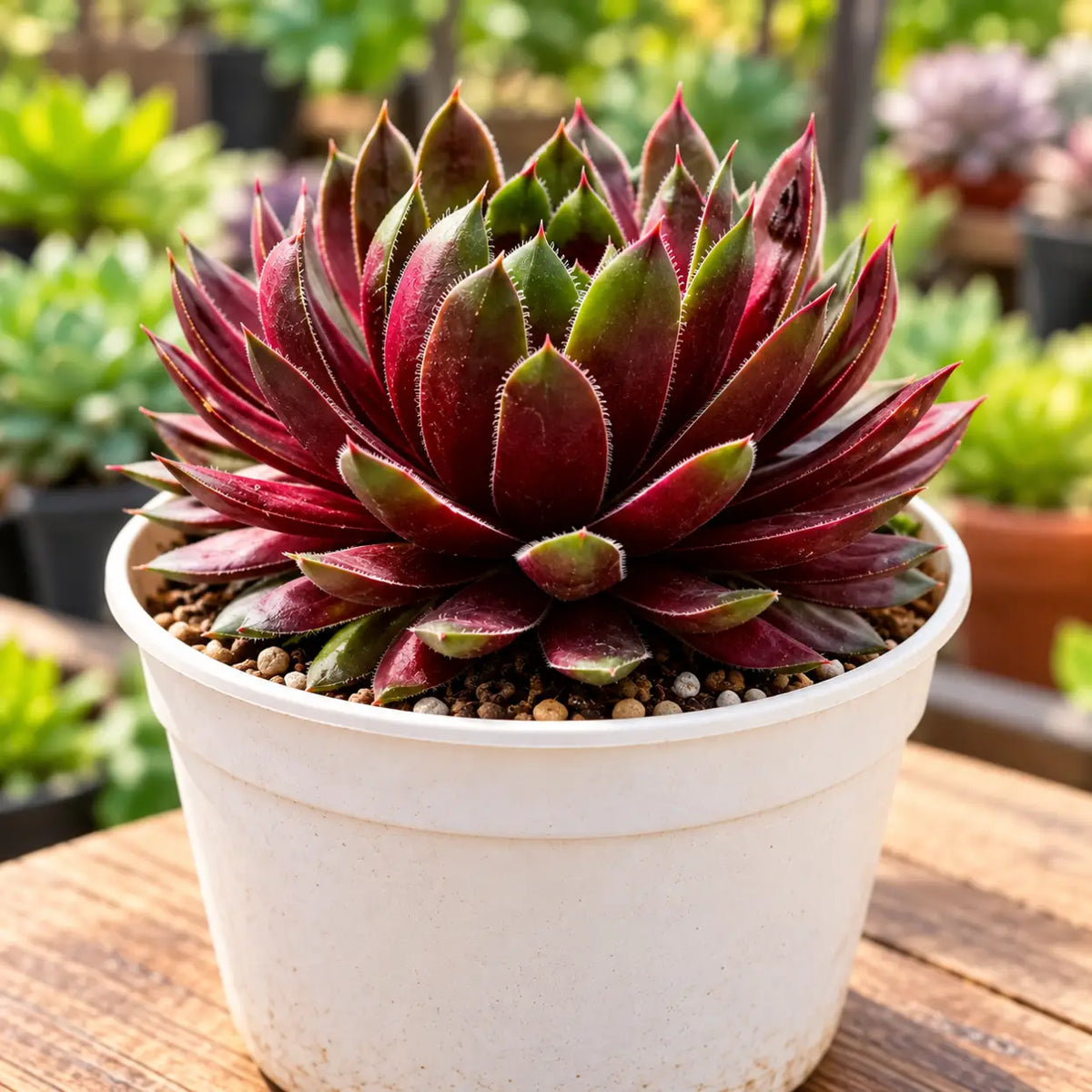 Red and Green Sempervivum (Bare Rooted)