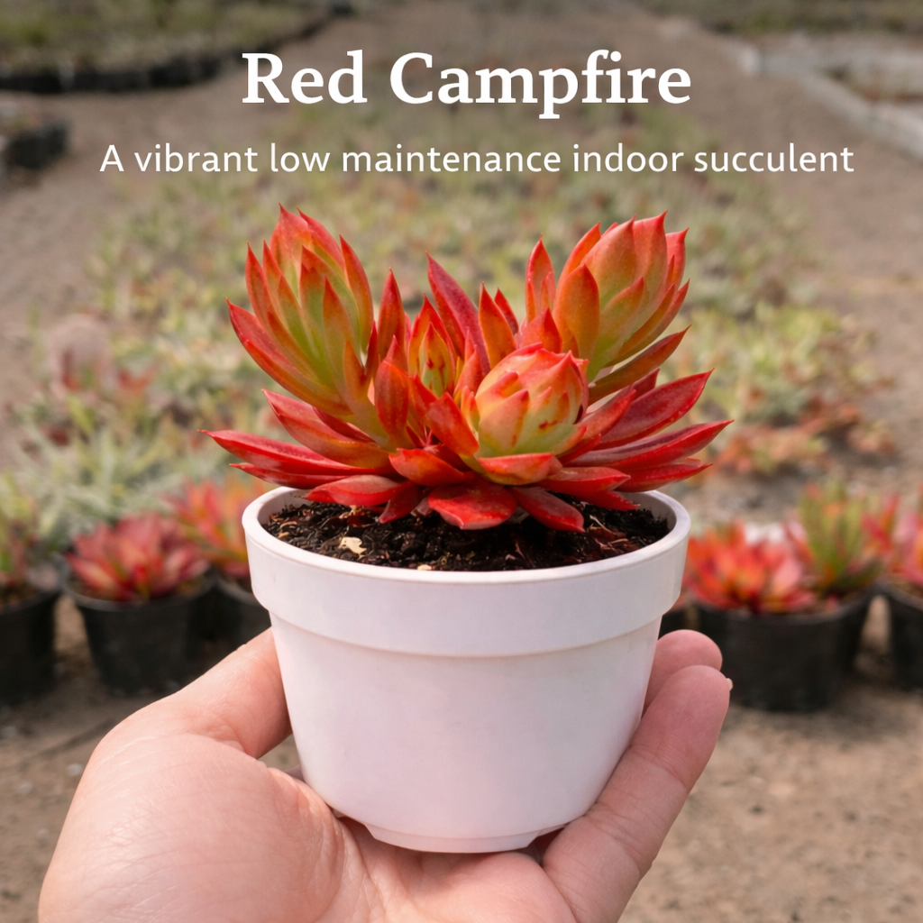 Vastu Plants ( Bare-rooted ) - Set of 5 Live Succulent Plants by Plant Orbit