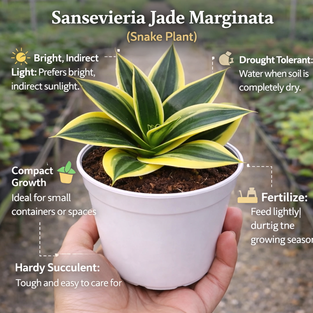 Sansevieria Jade Marginata