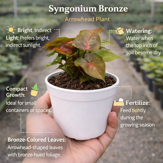 Syngonium Bronze