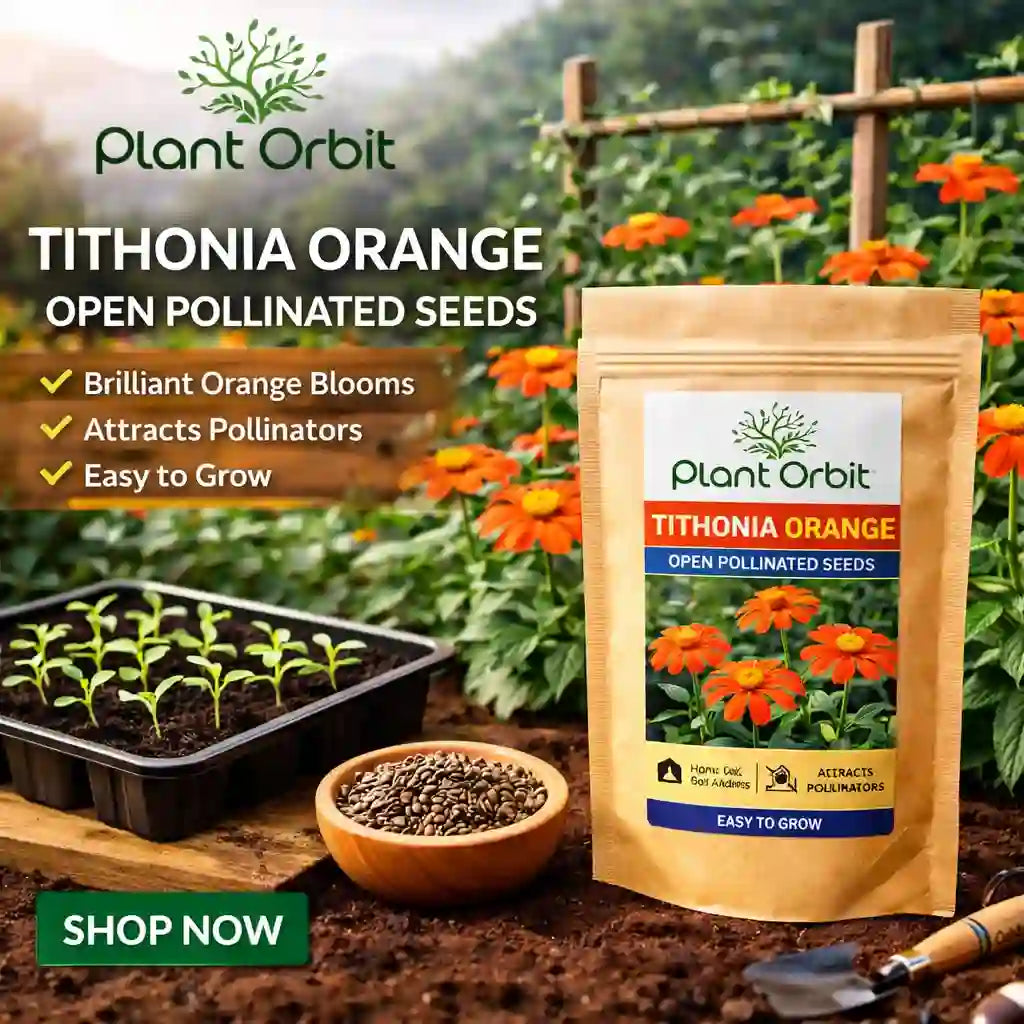 TITHONIA ORANGE OPEN POLLINATED SEEDS 