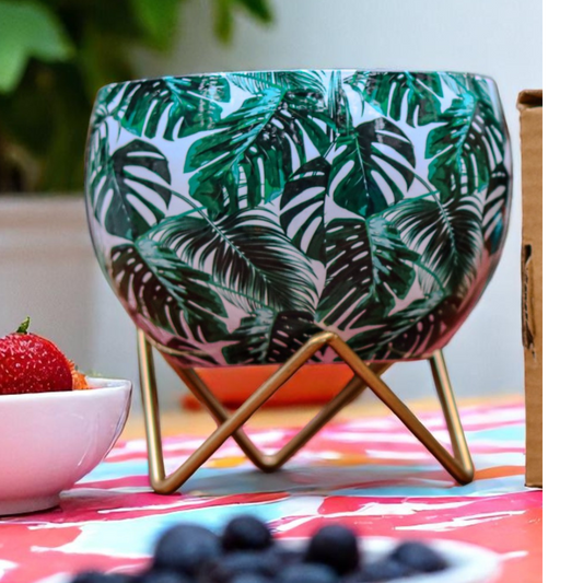 Green Apple Meena Pot 1054 H