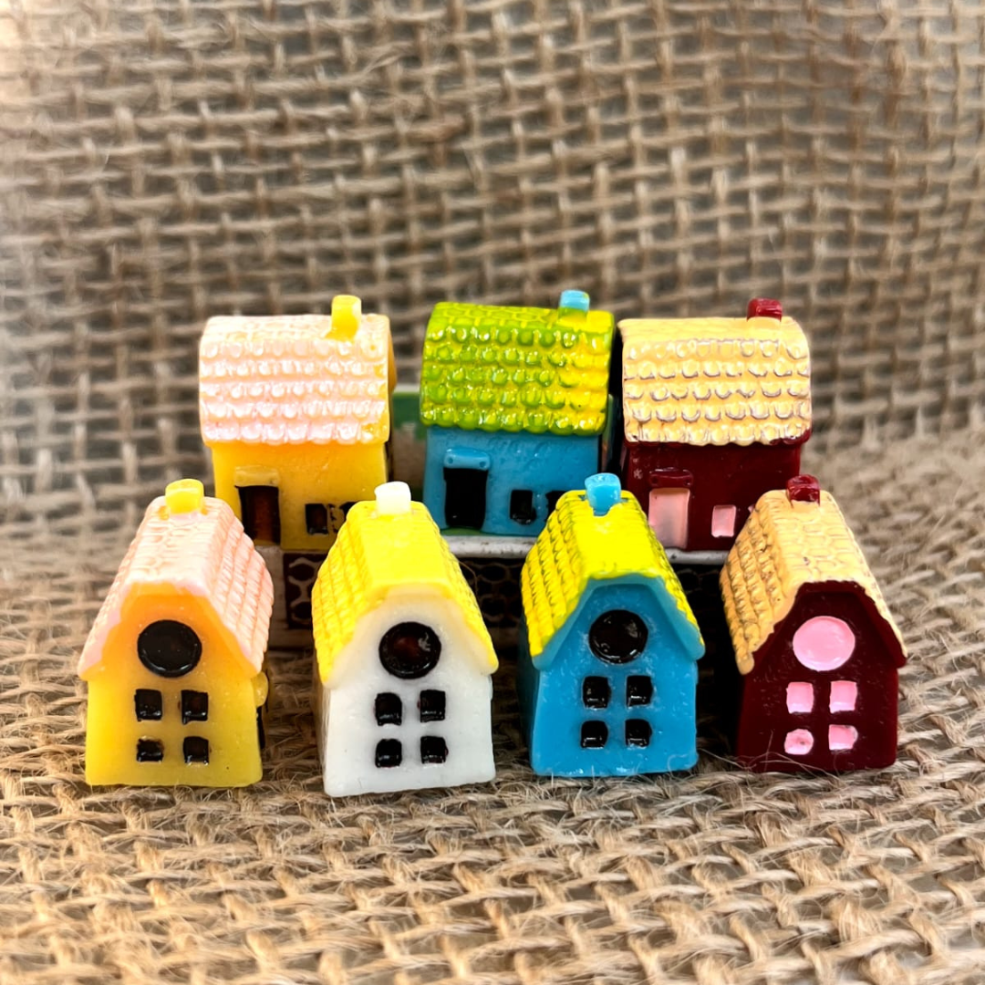 COLOURED HOUSE MINIATURE