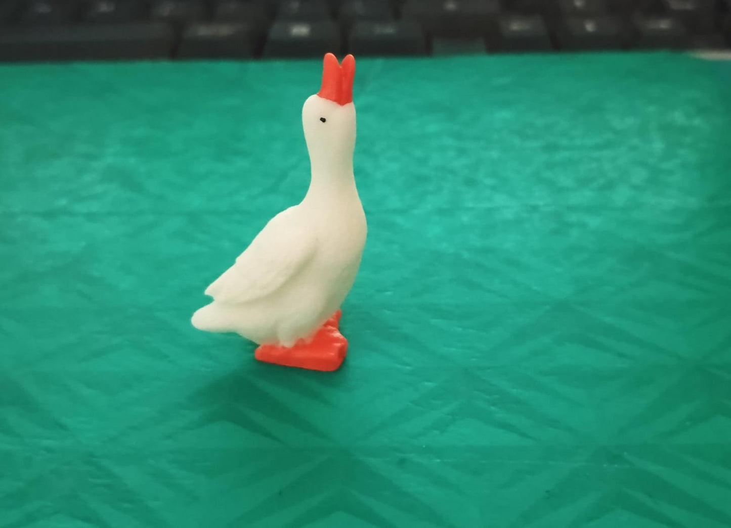 long neck duck miniature