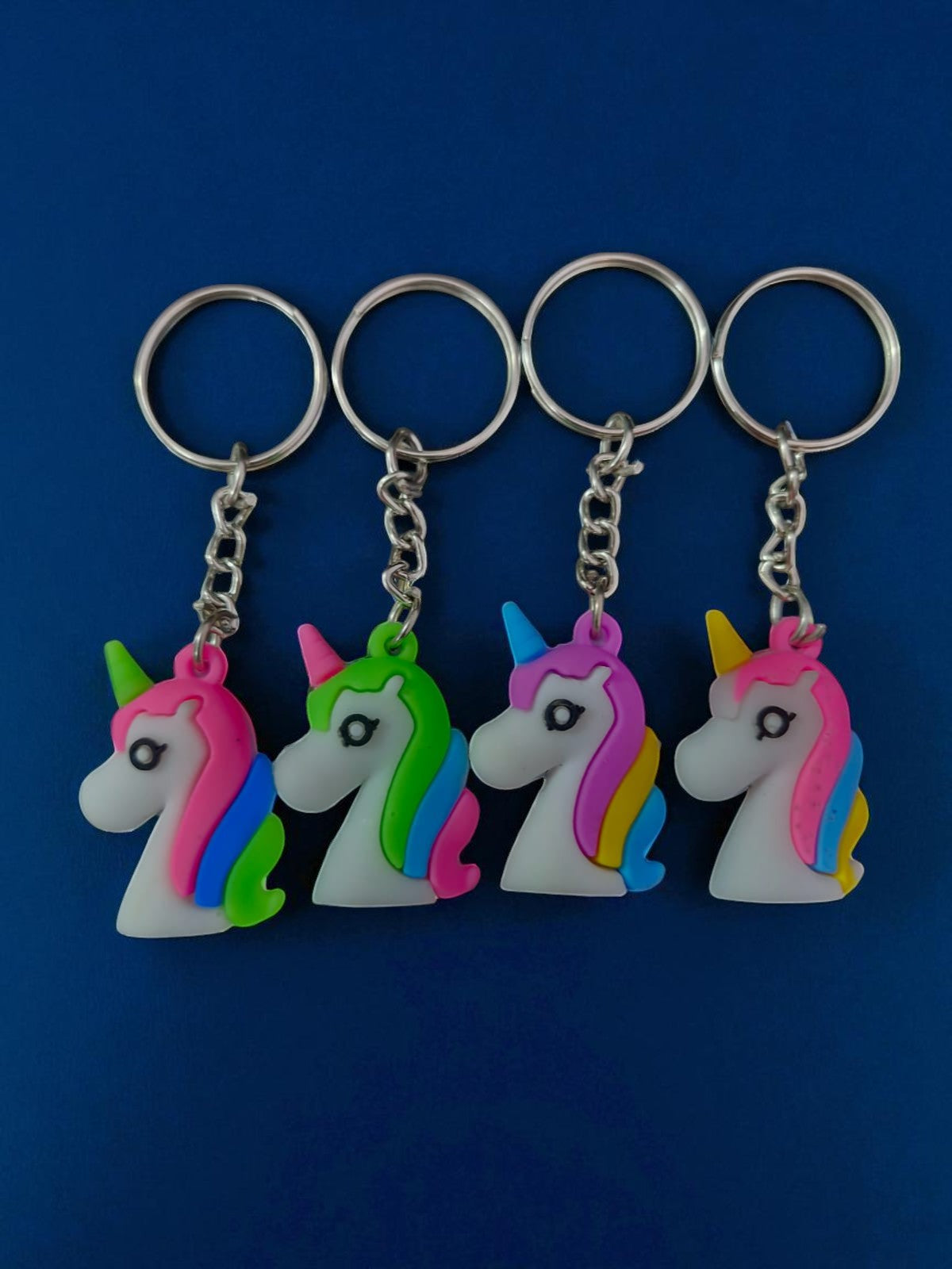 Multicolor Unicorn Keychain (K-226)