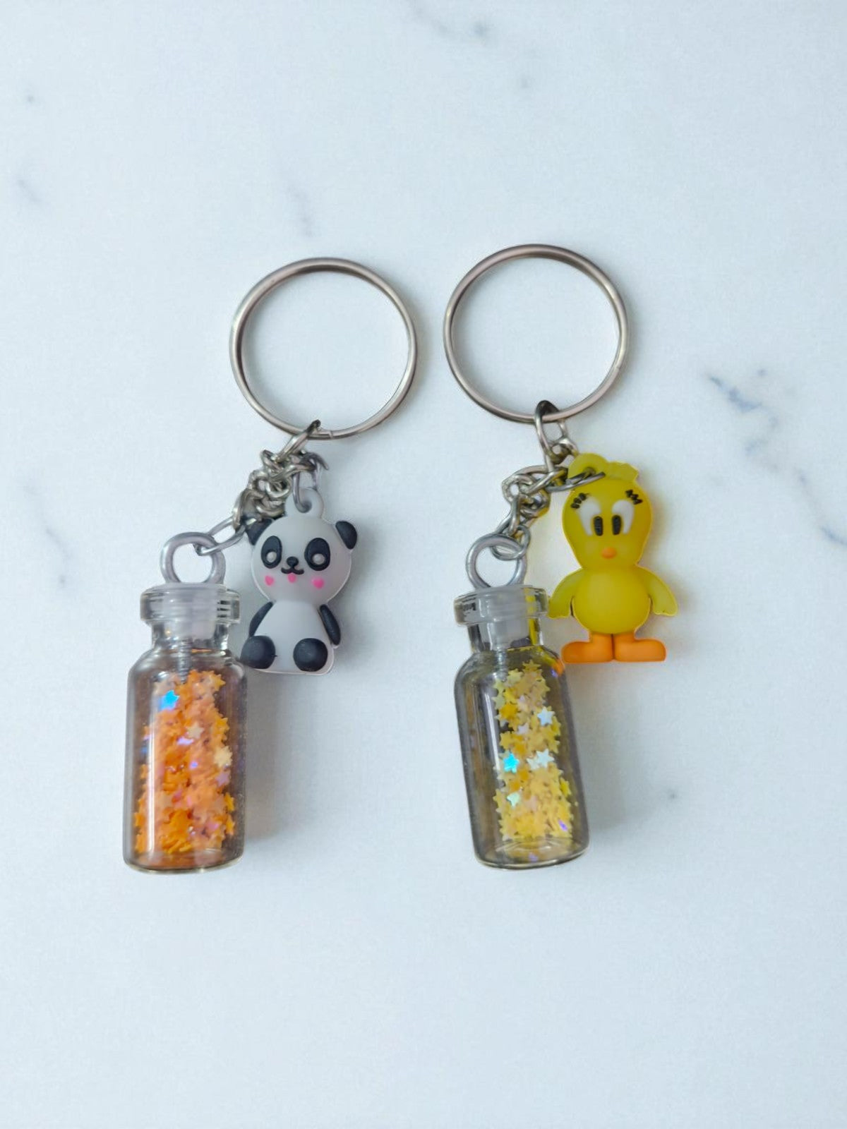 Panda & Star Multicolor Keychain (K-227)
