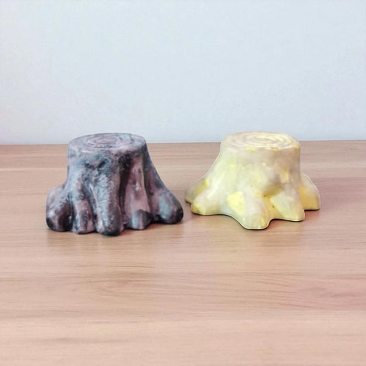 Tree Stump Set of 2 MINIATURE (M-145)