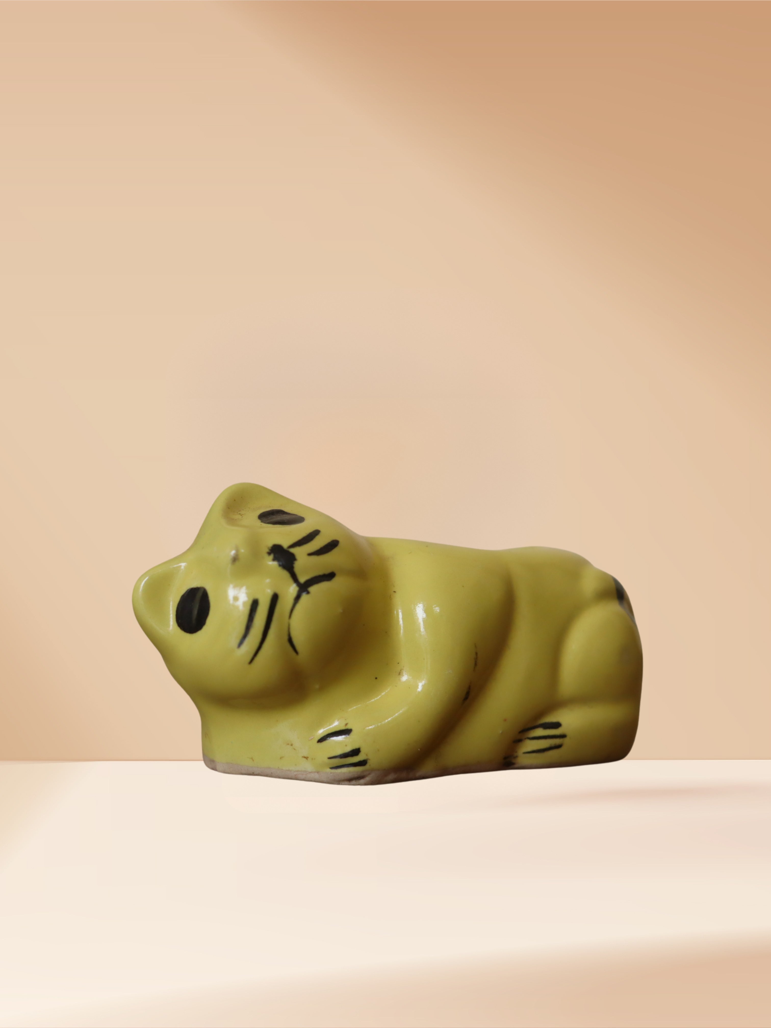 Yellow Cat Planter