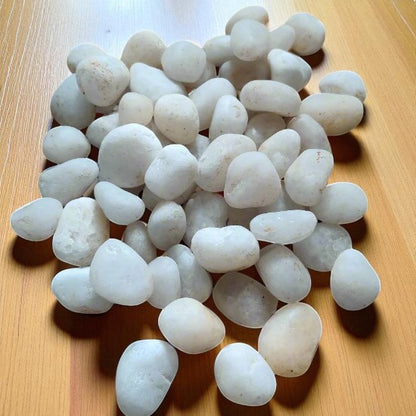 White Decorative Pebbles 1 kg