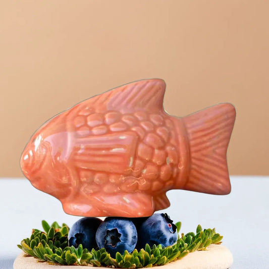 Red Fish Ceramic Miniature