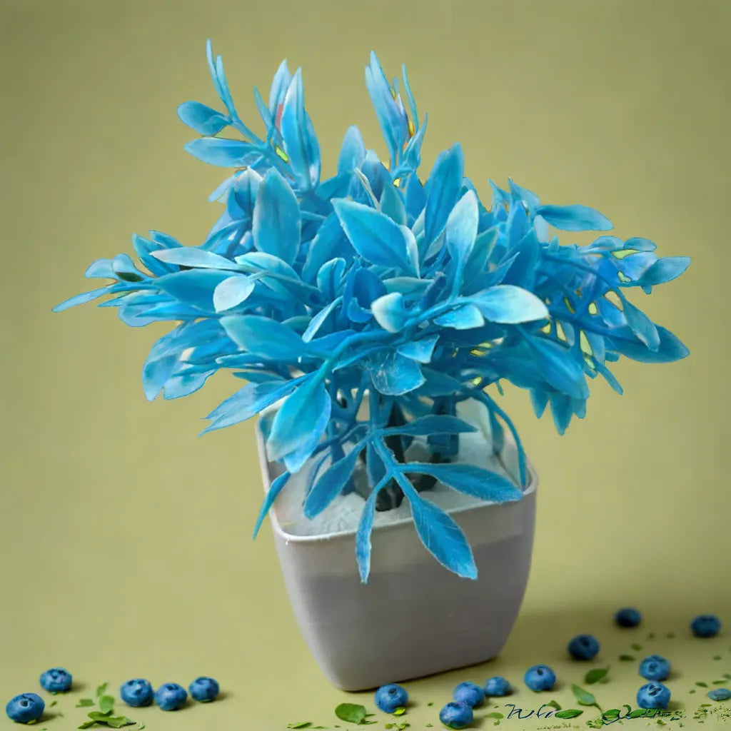 Artificial Plant Blue