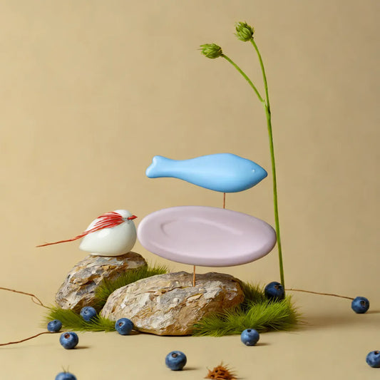 Mini Fish with Plate Miniature