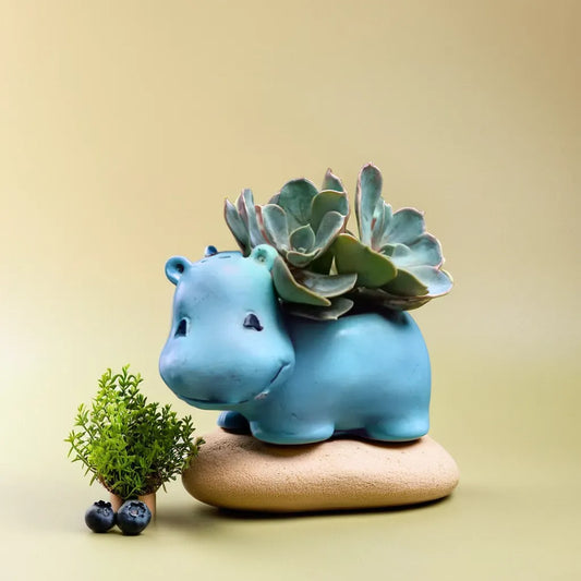 Cute Hippo Planter