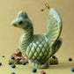 Green bird miniature