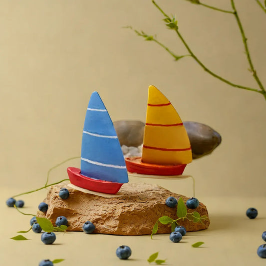 Sailing Boat Miniature Set Of 1