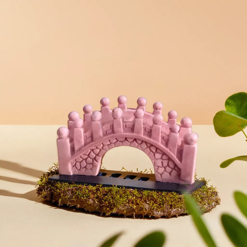 Mini light Pink Bridge Miniature