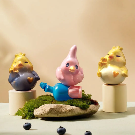 Mini Chicken Fairy Miniature Set of 3