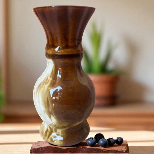 Brown Artificial Flowers pot