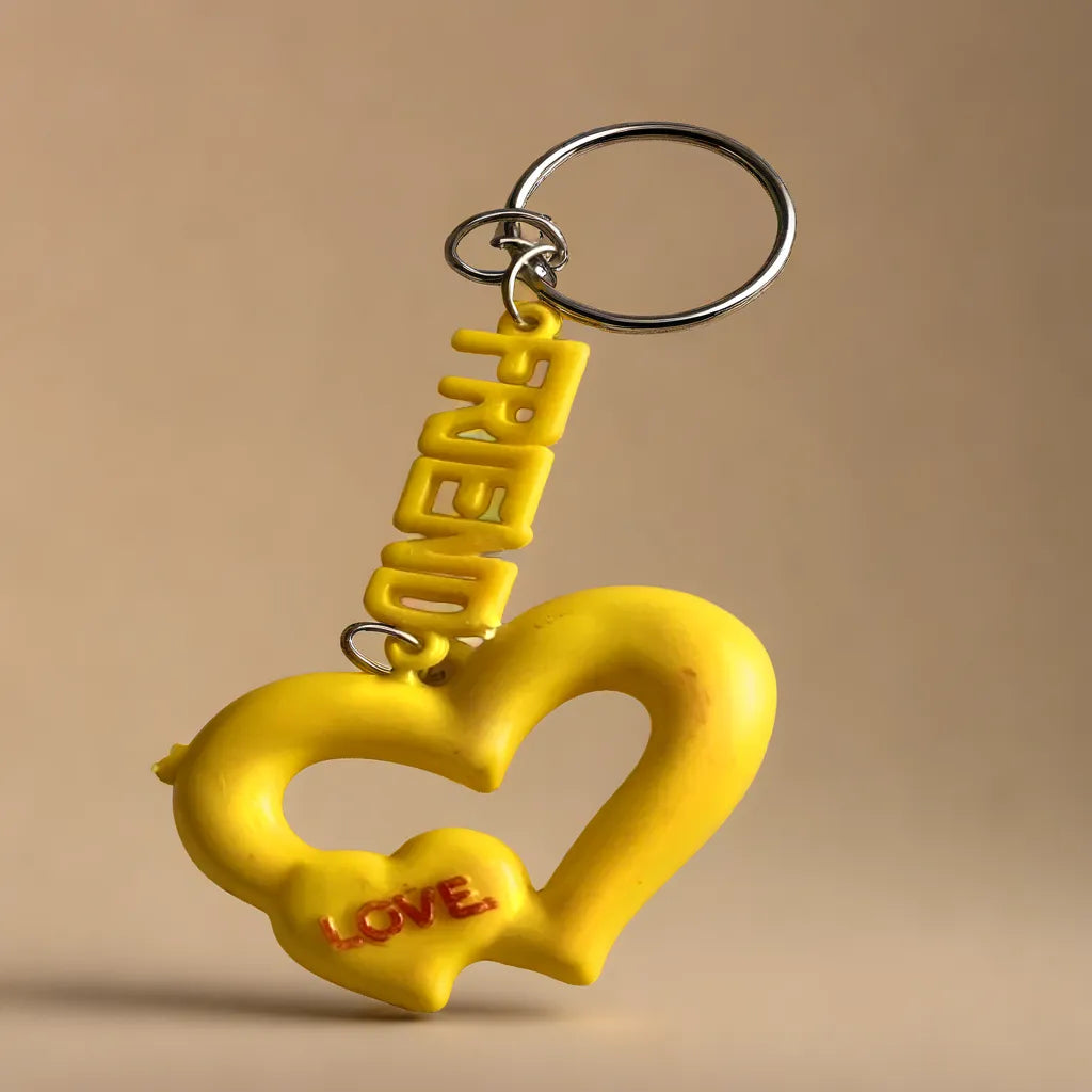 Friends Heart Keychain