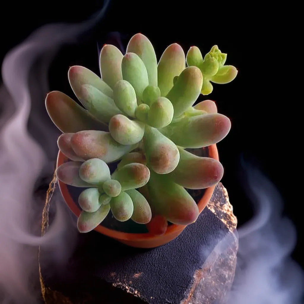 banana bean succulent Sedum-Pachyphyllum