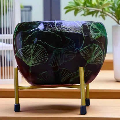 Black Apple Meena Metal Pot