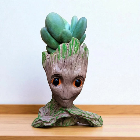 Folded Groot Resin Planter