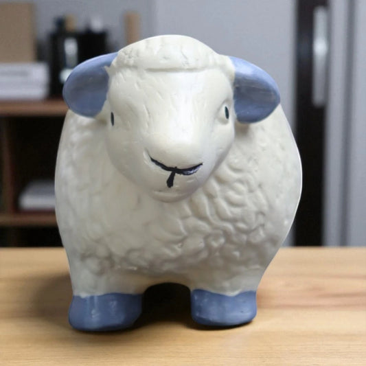White Sheep Resin Planter
